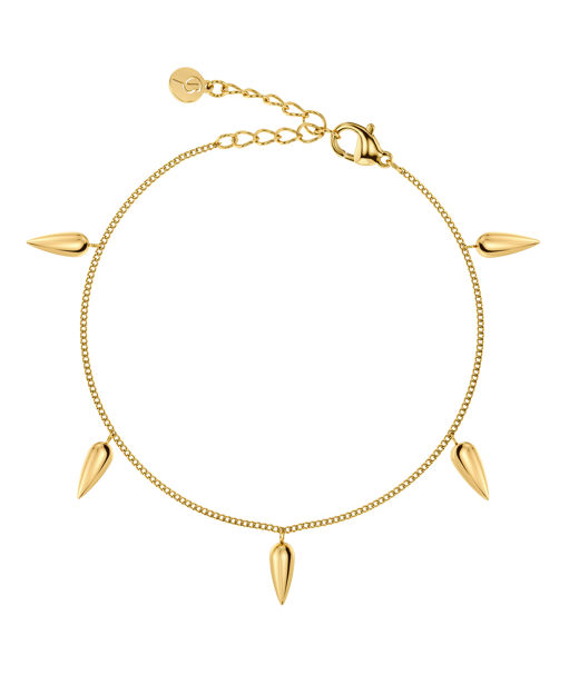 Stålarmband Peak Spike Bracelet Multi Gold AU26 gold