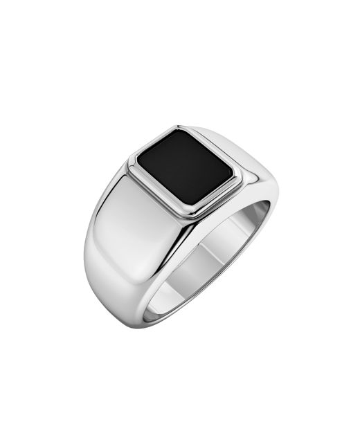 Stålring Phoenix Ring Black Steel Herr AU26