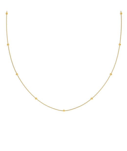Stålhalsband Stud Necklace Gold AU26 gold