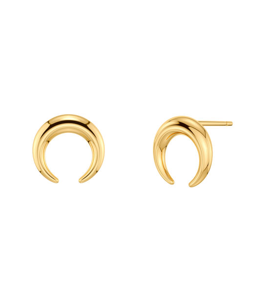 Stålörhängen Wishbone Studs Gold AU26 gold