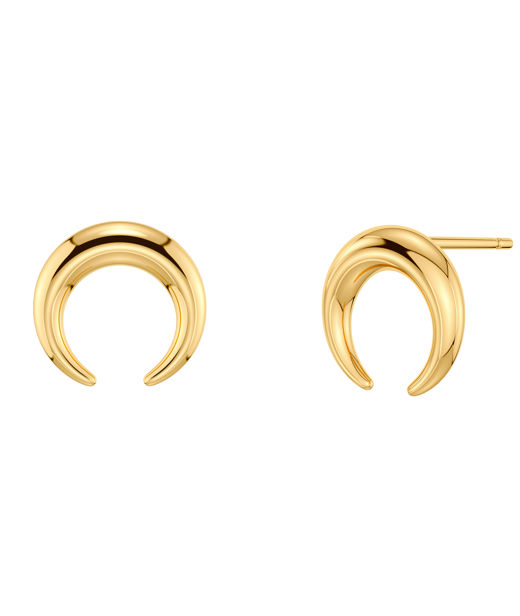 Stålörhängen Wishbone Studs Gold AU26 gold
