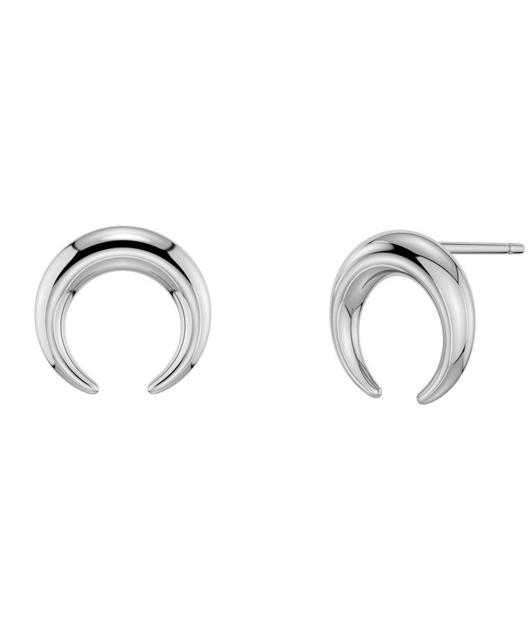 Stålörhängen Wishbone Studs Steel AU26