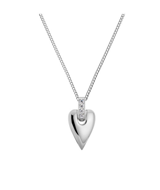 Stålhalsband Amore Sparkle Necklace S Steel AU26