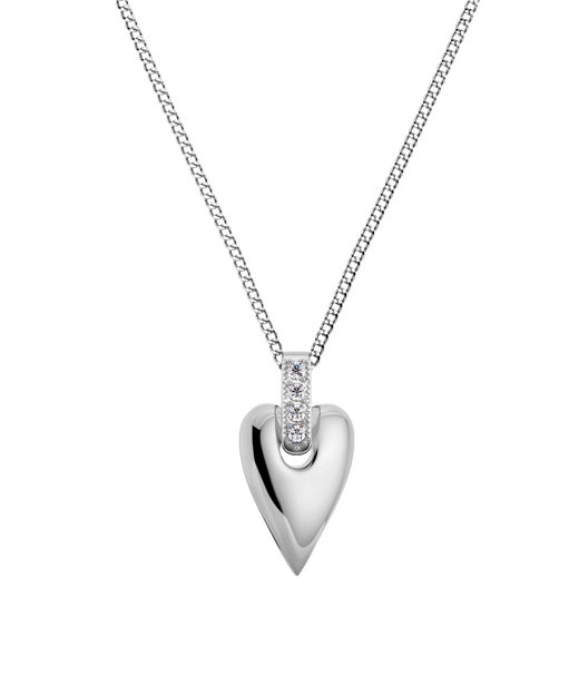 Stålhalsband Amore Sparkle Necklace S Steel AU26