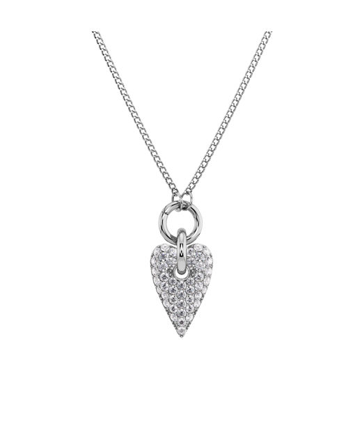 Stålhalsband Amore Sparkle Necklace L Steel AU26