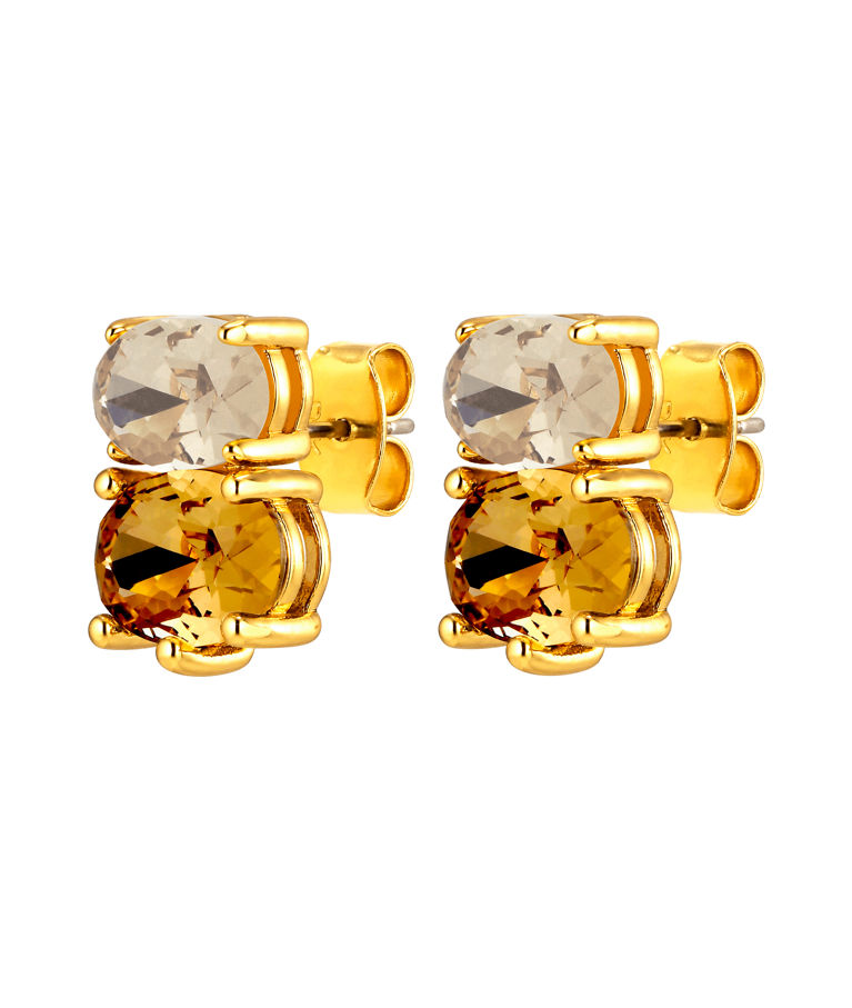 Mässingsörhängen NERIDA SG GOLDEN AW26