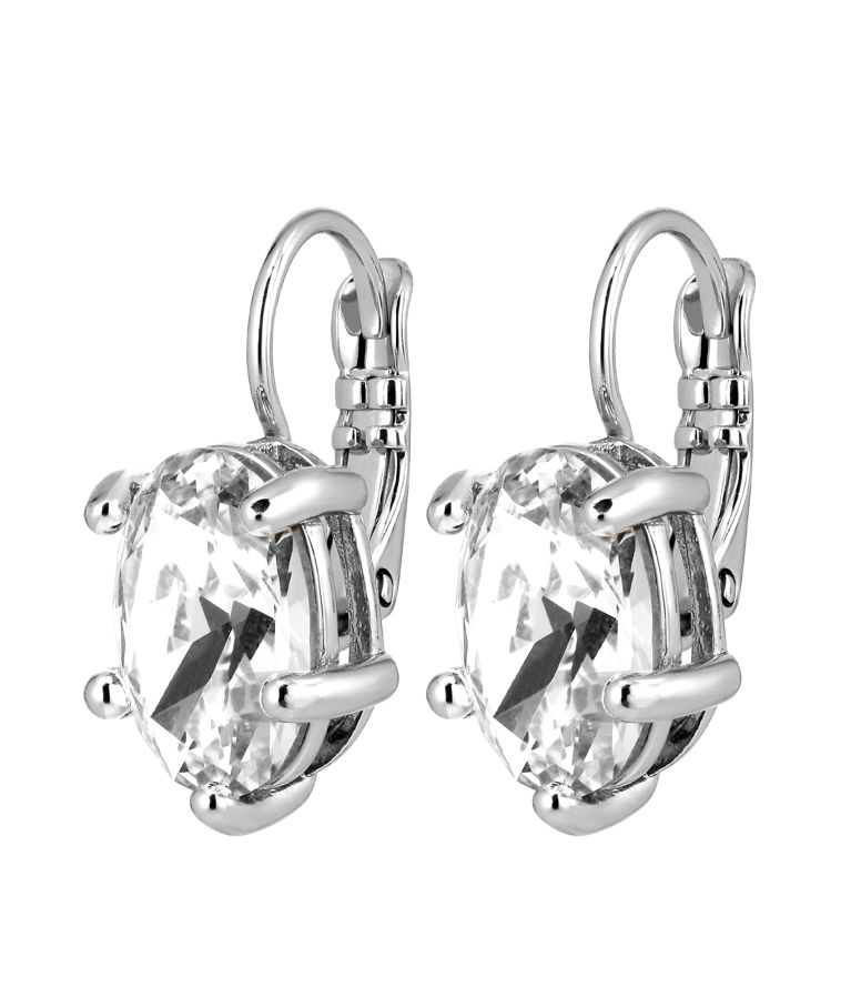 Mässingsörhängen KRISTY SS CRYSTAL AW26