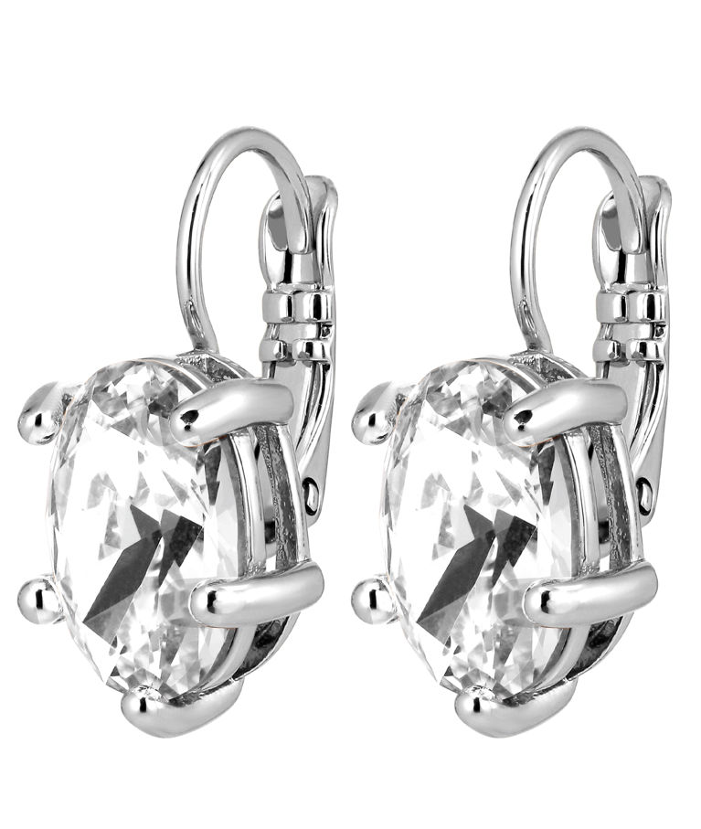 Mässingsörhängen KRISTY SS CRYSTAL AW26