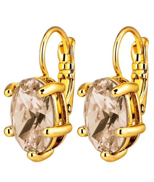 Mässingsörhängen KRISTY SG GOLDEN AW26