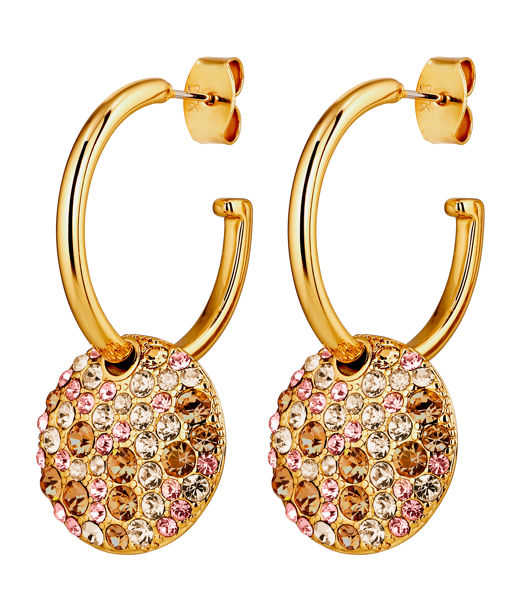 Mässingsörhängen WISP SG GOLDEN AW26