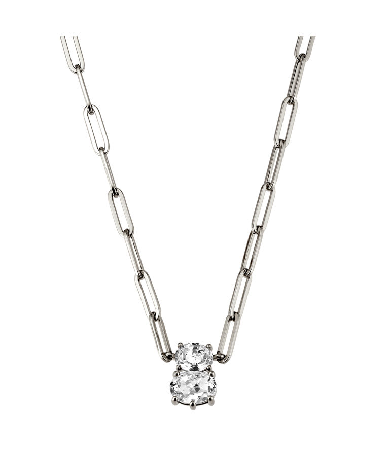 Mässingshalsband SERAFINE SS CRYSTAL AW26