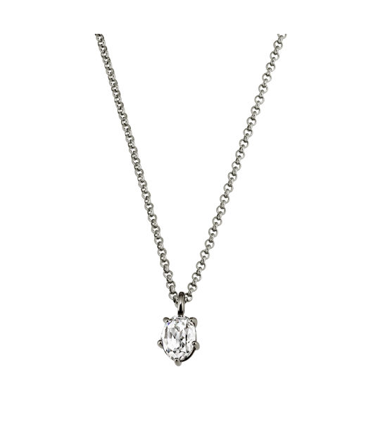 Mässingshalsband ORB SS CRYSTAL AW26