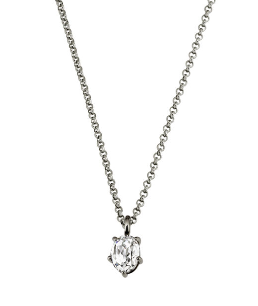 Mässingshalsband ORB SS CRYSTAL AW26