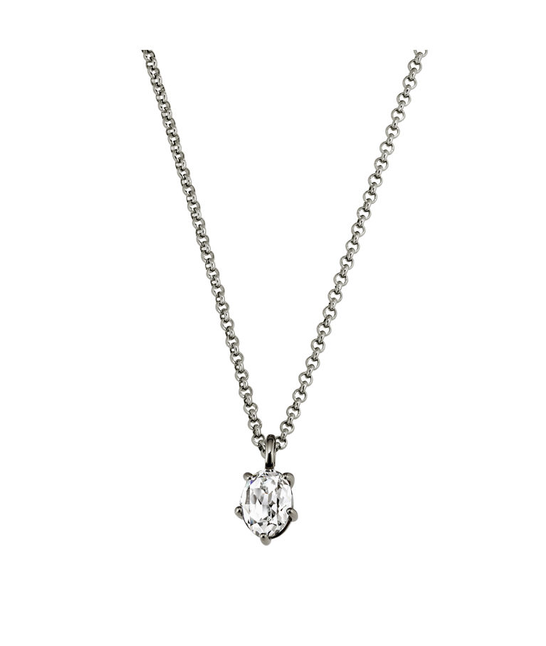 Mässingshalsband ORB SS CRYSTAL AW26