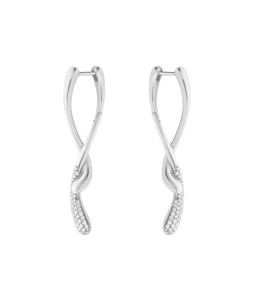 Silverörhänge Mercy Swirl 0,37ct