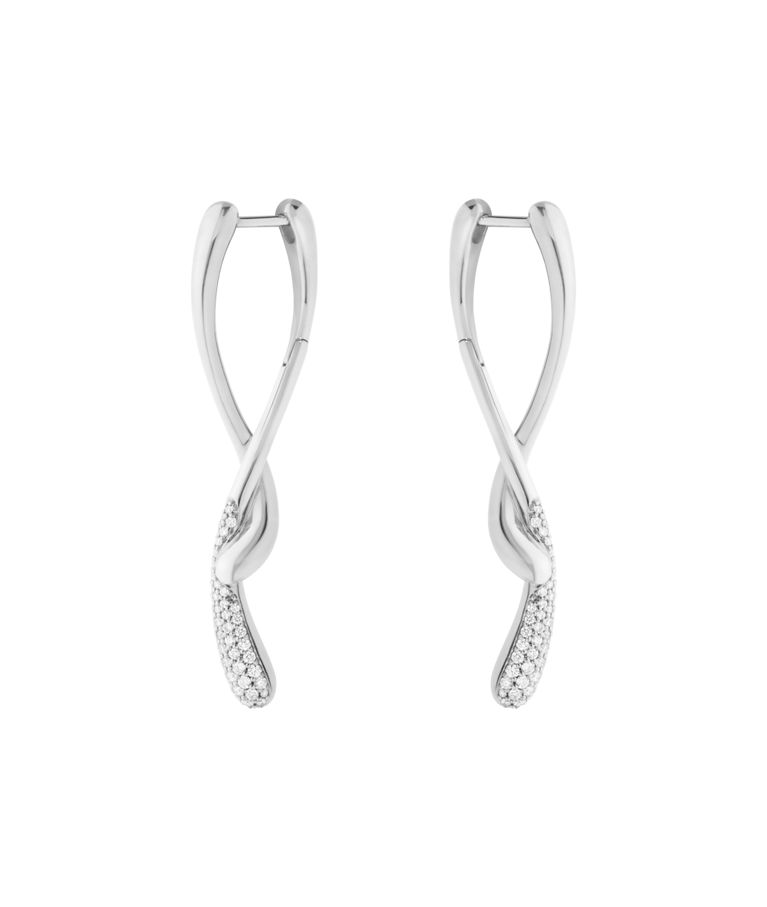 Silverörhänge Mercy Swirl 0,37ct