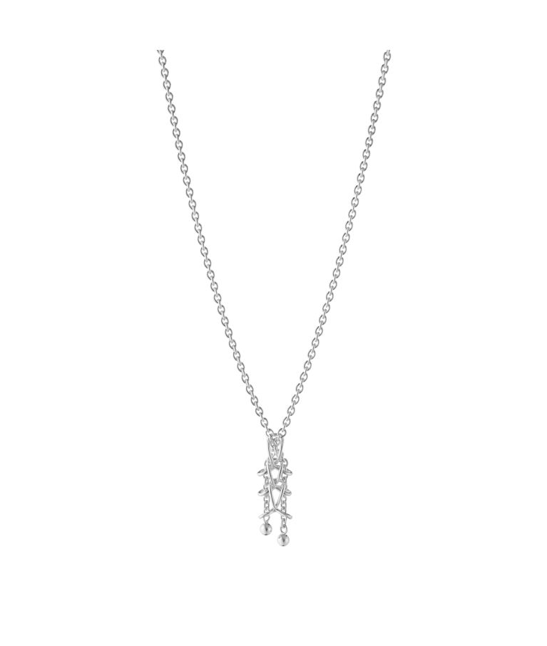 Silverhalsband Weft Medium