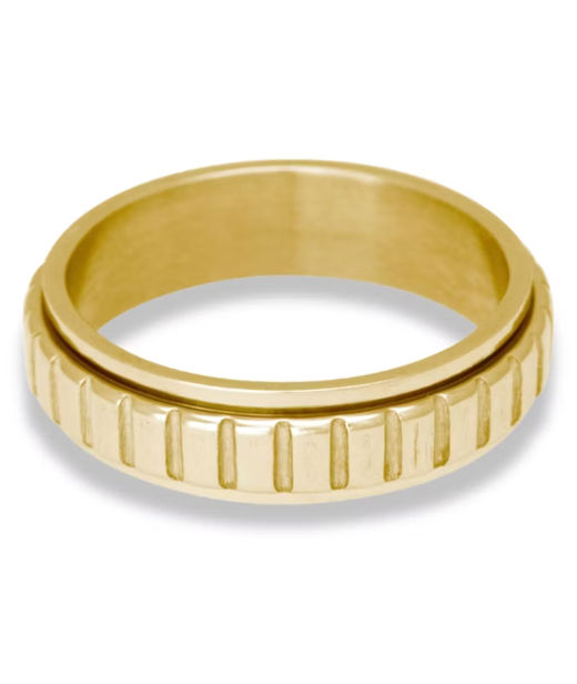 Stålring Collin Anti-stress gold