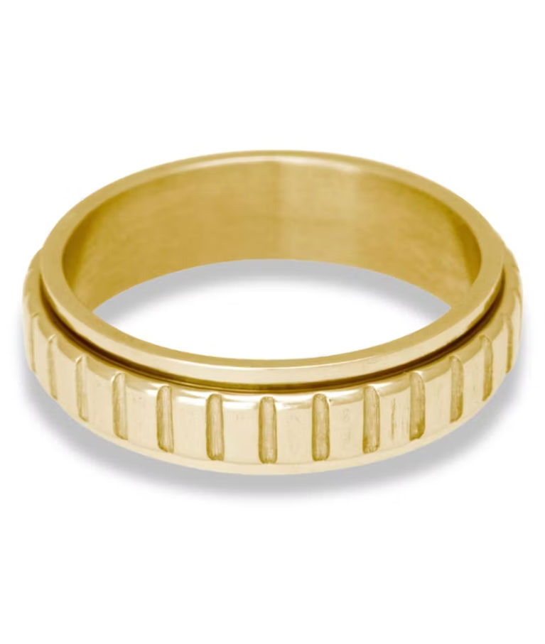 Stålring Collin Anti-stress gold