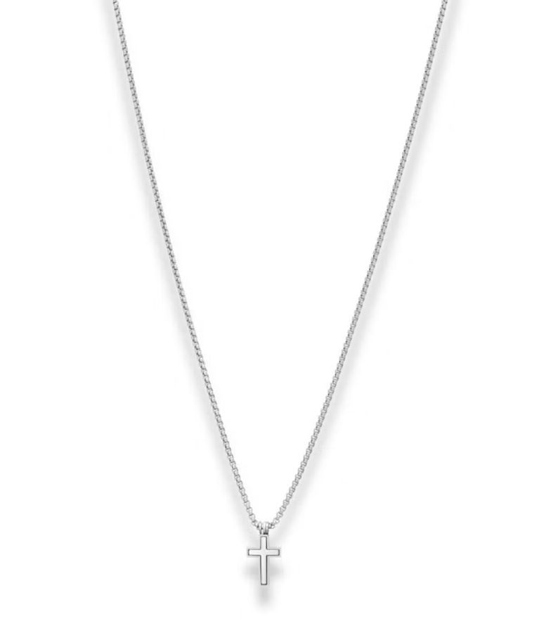 Stålhalsband Herman kors
