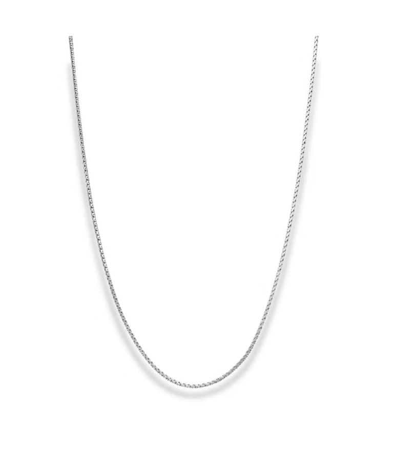 Silverarmband Länk 2,5mm 50+5cm Rhodium