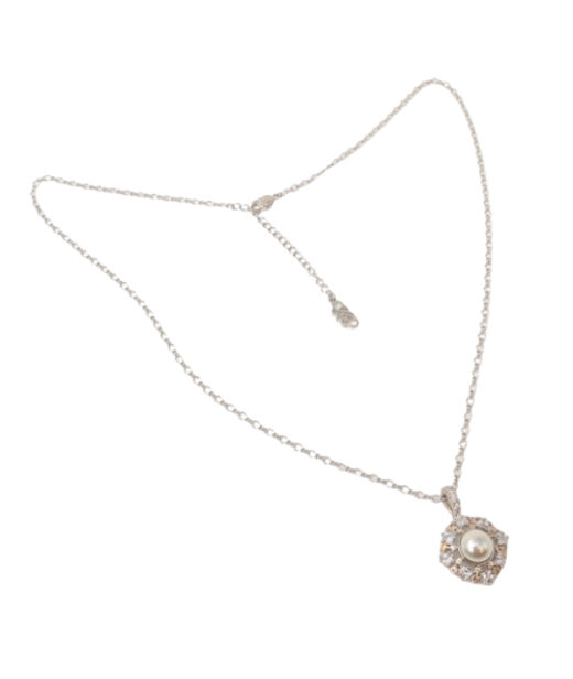 Mässingshalsband Leoni - Ivoryrhodium