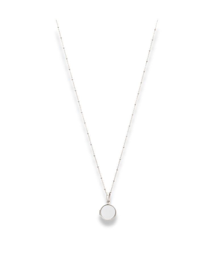 Stålhalsband Epione Mirror Locket