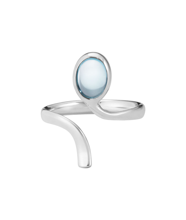 Silverring Torun Swiss Blue Topaz