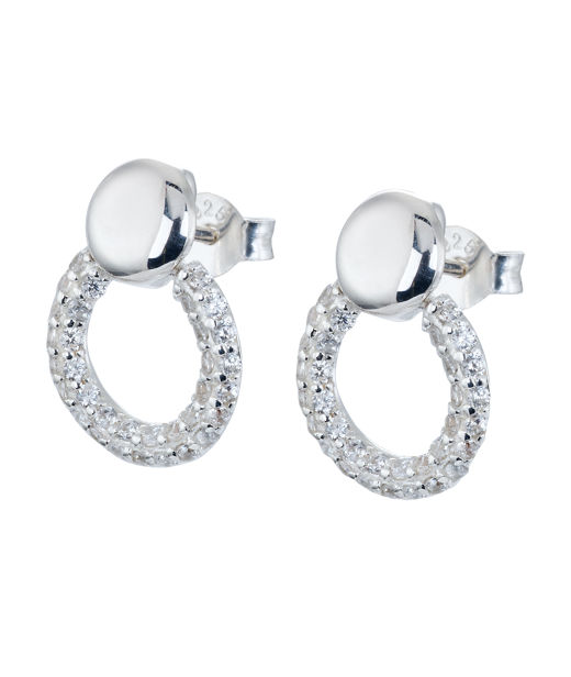 Silverörhänge Elegance