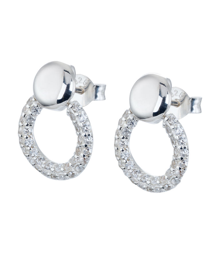 Silverörhänge Elegance