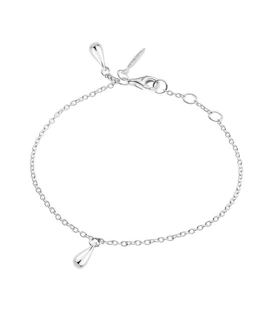 Silverarmband Droplet