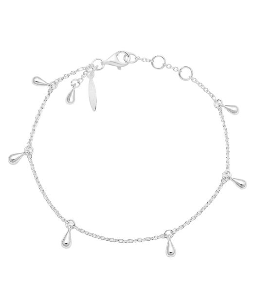 Silverarmband Droplet Full
