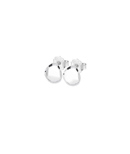 Silverörhänge Morning Dew Small Hoops