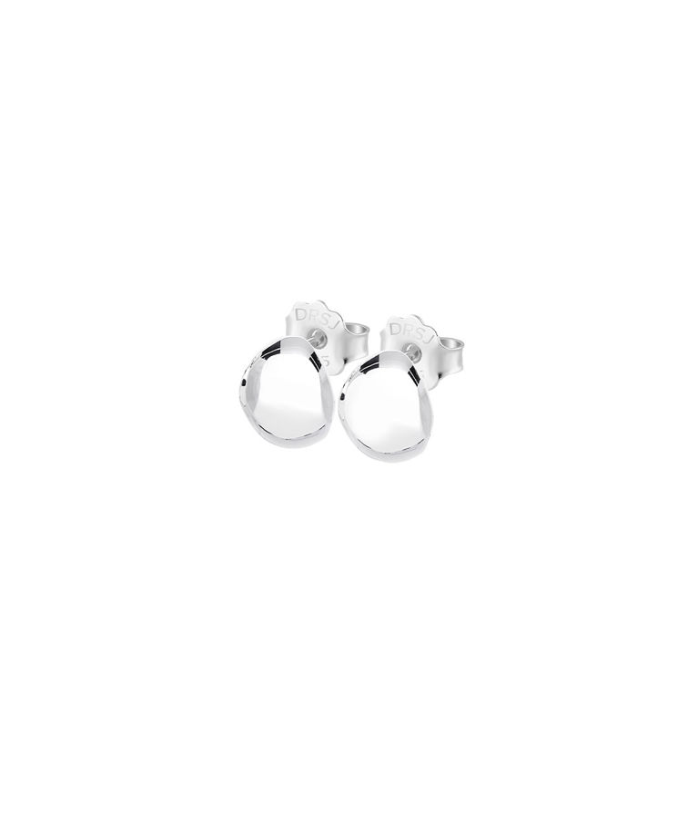 Silverörhänge Morning Dew Small Hoops
