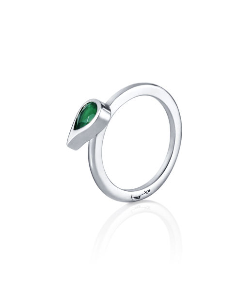 Silverring Sparkle Of Life - Green