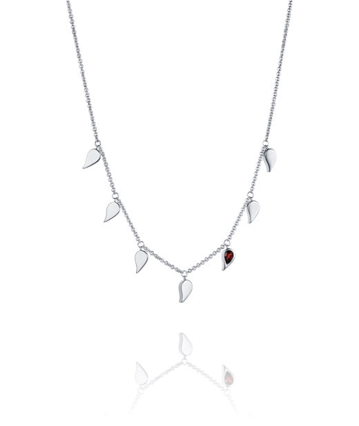 Silverhalsband Sparkle Of Life Multi