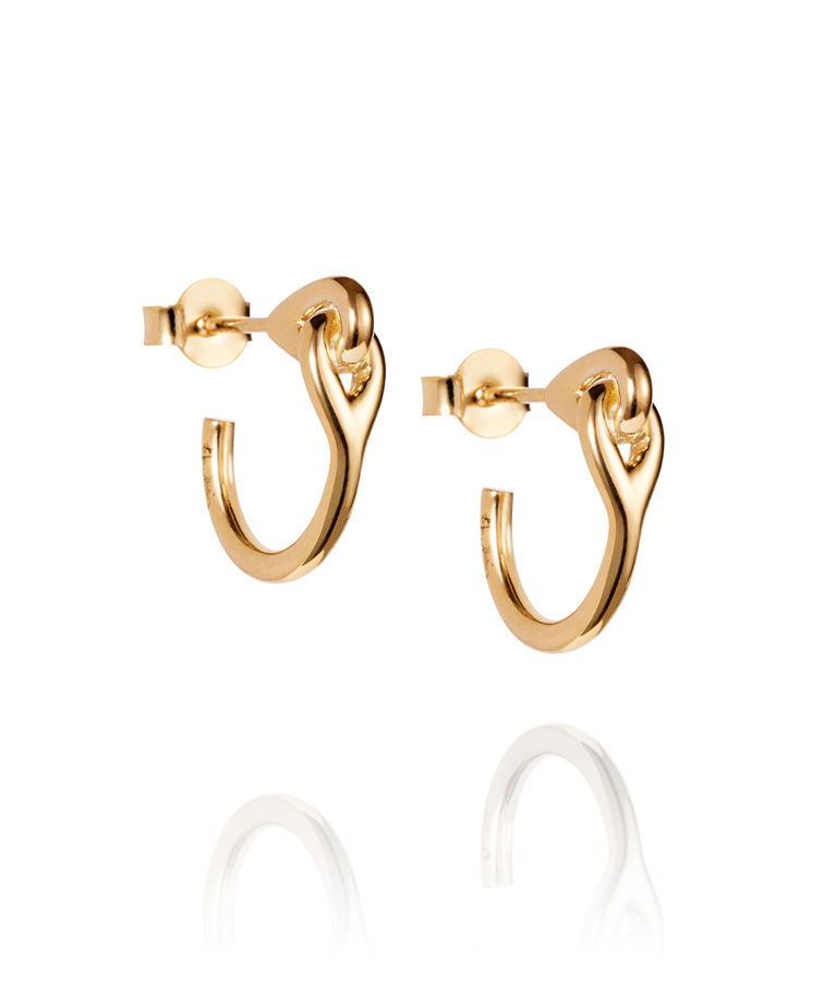 Silverörhänge Soulmate Hoops fg