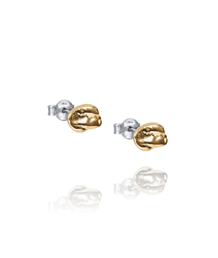 Silverörhänge Nugget Ear fg