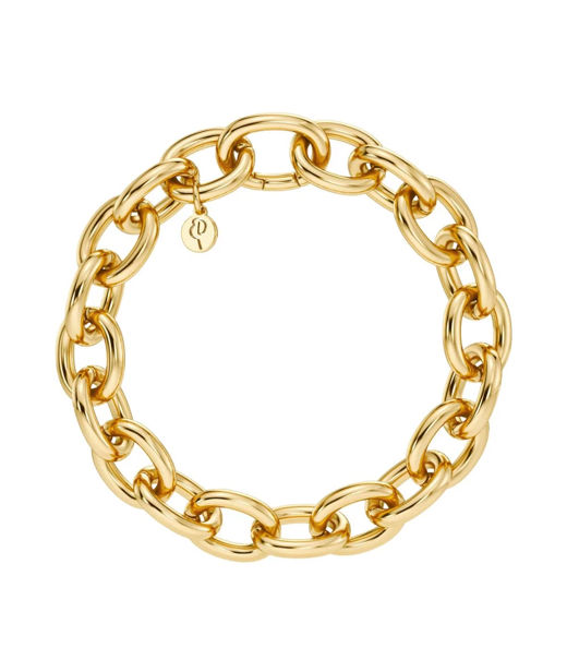 Stålarmband Link Chain AU26 Gold