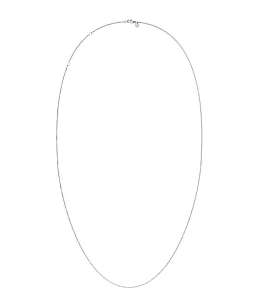 Stålhalsband Curb Chain 70 75 80 cm AU26