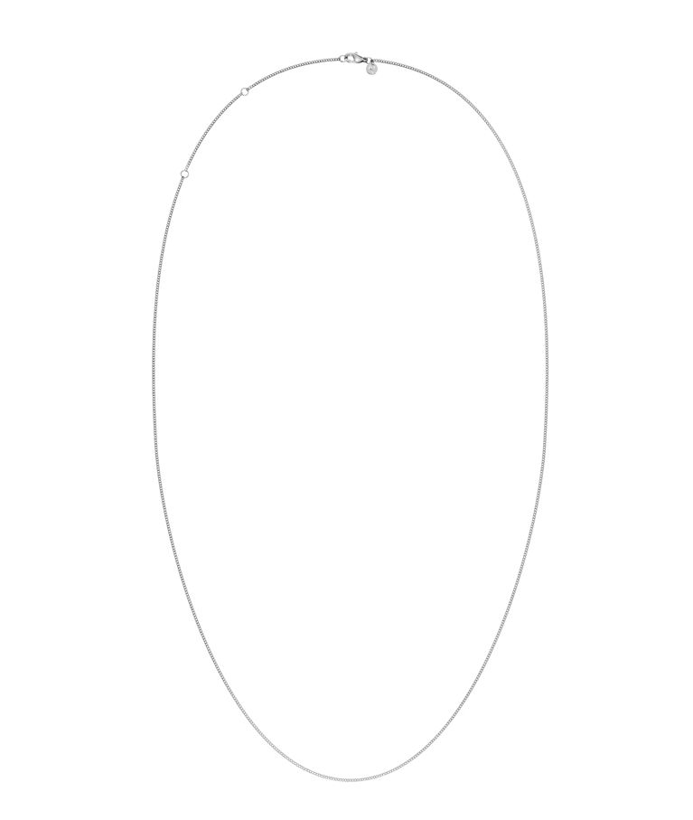 Stålhalsband Curb Chain 70 75 80 cm AU26