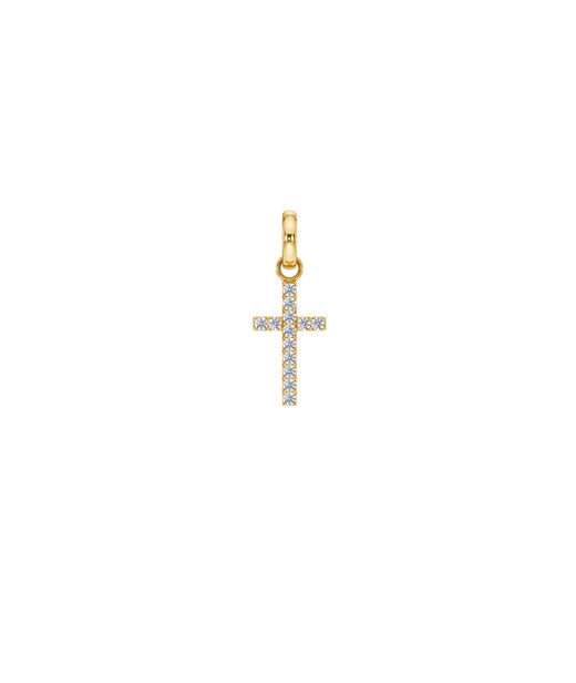 Stålhänge Cross Sparkle AU26 Gold