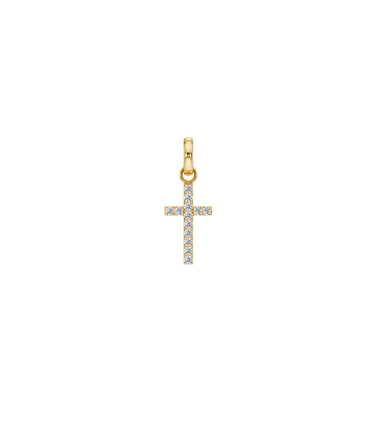 Stålhänge Cross Sparkle AU26 Gold