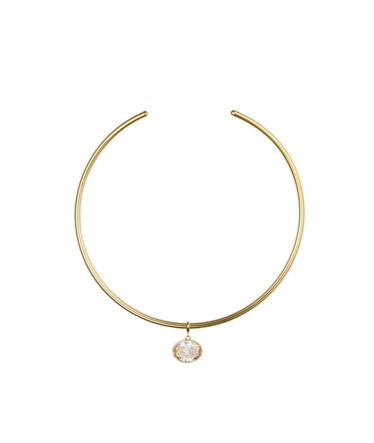 Stålhalsband Soléne Gold LEONIE HANNE