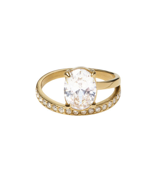 Stålring Vivienne Gold LEONIE HANNE