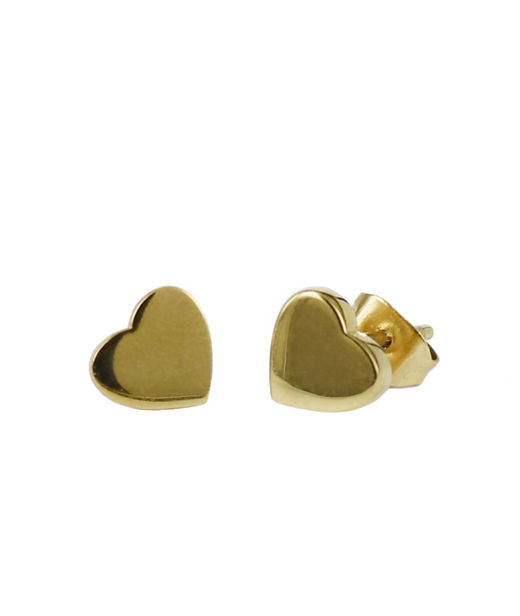 Stålörhänge Elise gold