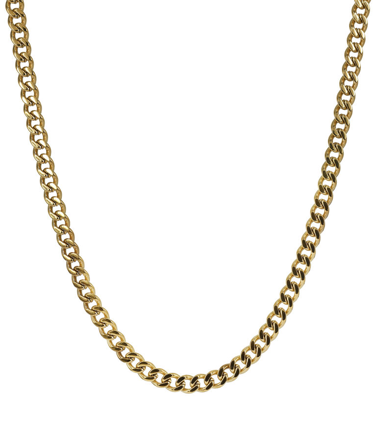 Stålhalsband Jonas gold