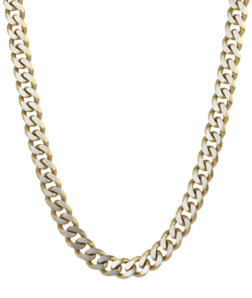 Stålhalsband Texas stål/gold