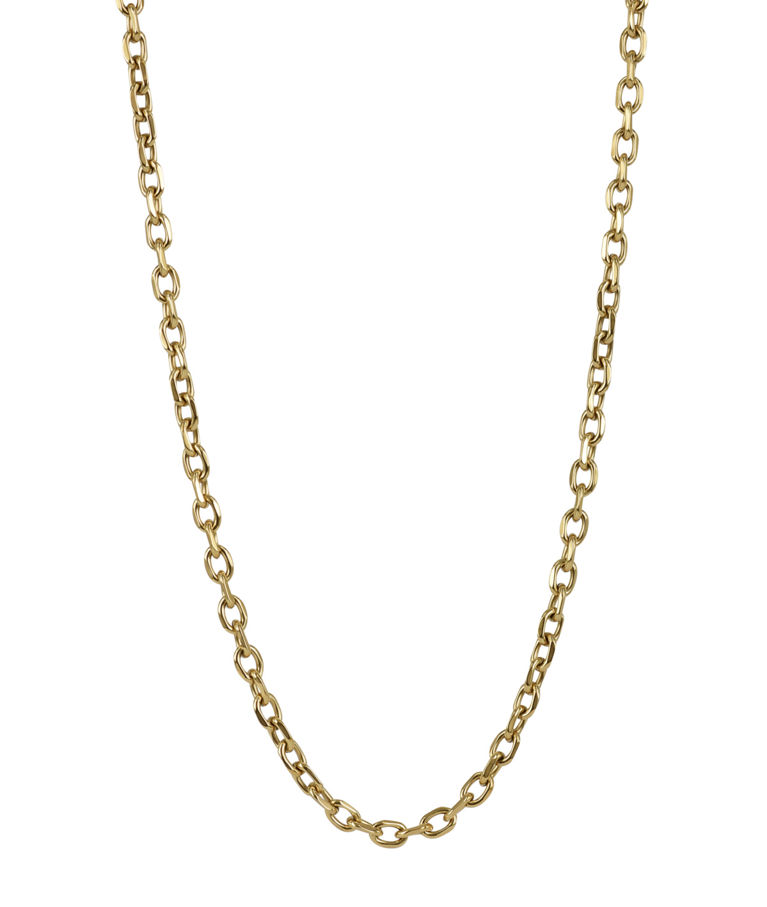 Stålhalsband Charlie Chain gold