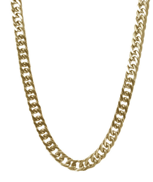Stålhalsband Riwer small gold